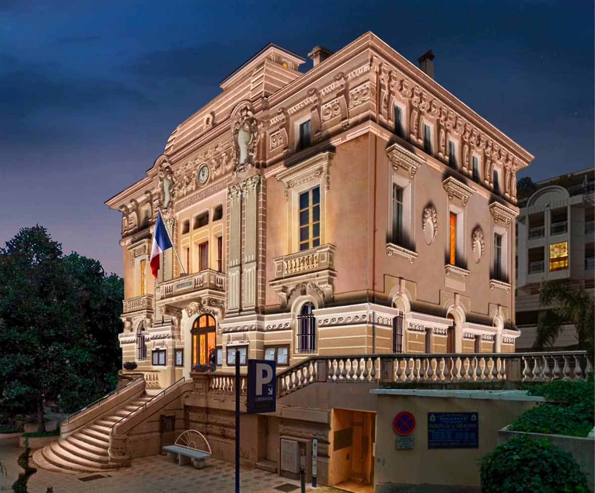 La mairie de Beausoleil