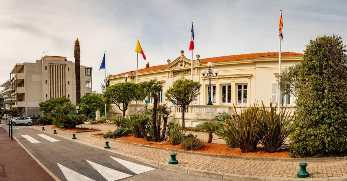 La mairie de Roquebrune-Cap-Martin