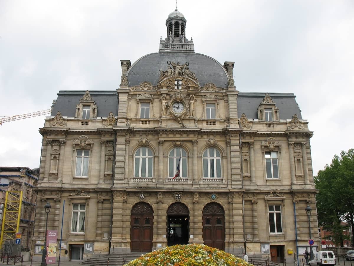 La mairie de Tourcoing
